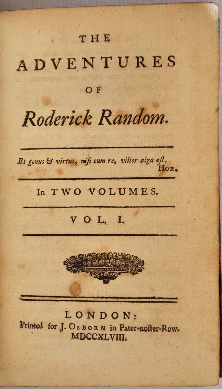 Picture of The Adventures of Roderick Random (Oxford World's Classics)