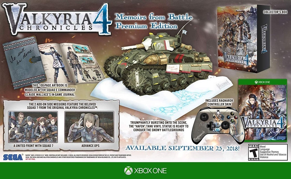 Valkyria Chronicles 4: Memoirs From Battle Edition
