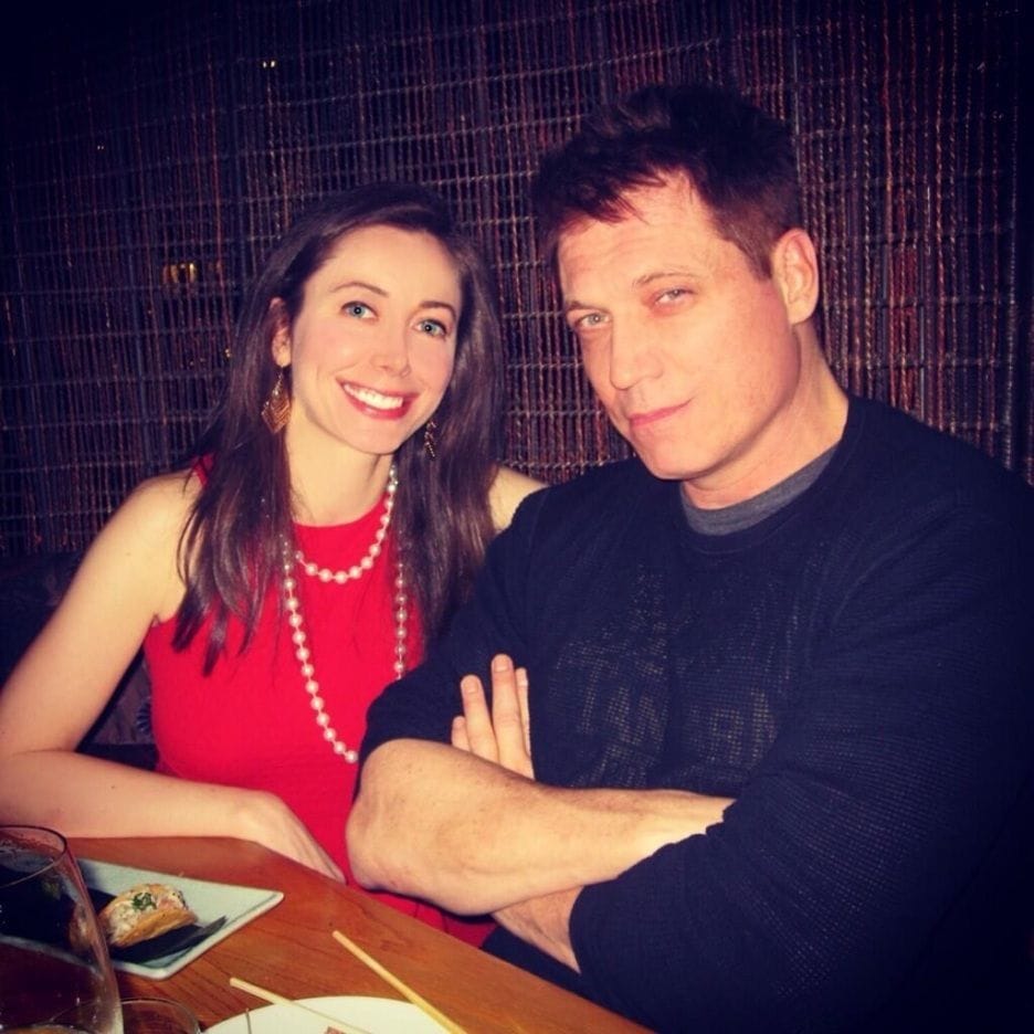 Holt McCallany and Nicole Wilson