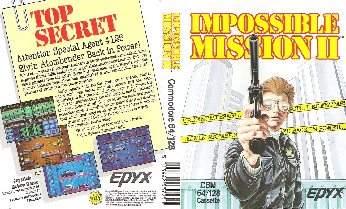 Игра impossible date 2. Mission: Impossible (игра, 1990). Epyx's Impossible Mission.