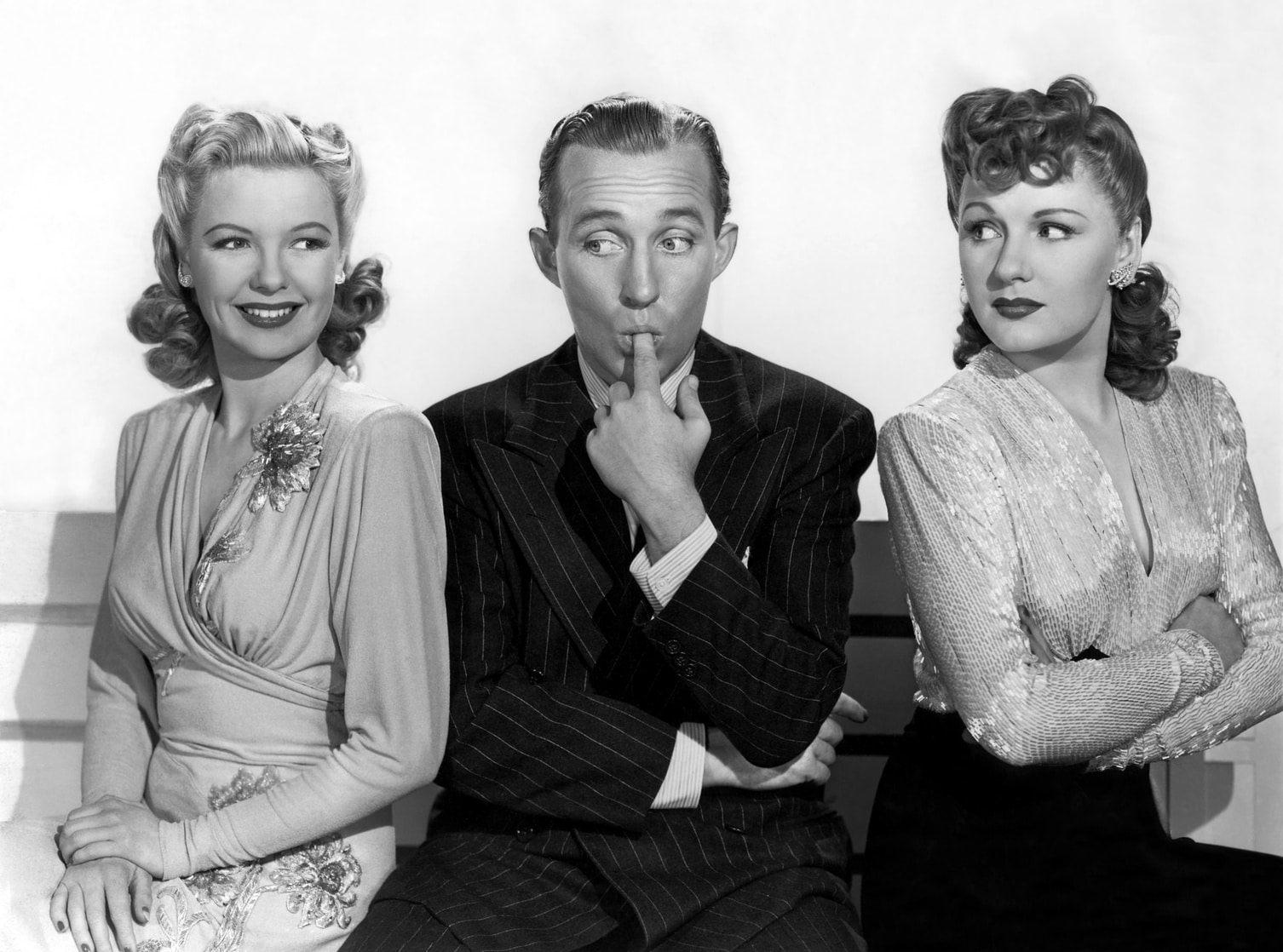 Marjorie Reynolds, Bing Crosby, Virginia Dale