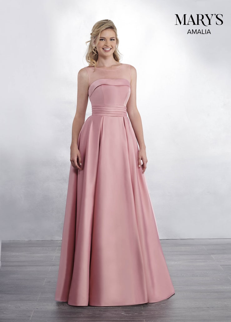 Elegant Dusty pink color Bridesmaid Dresses