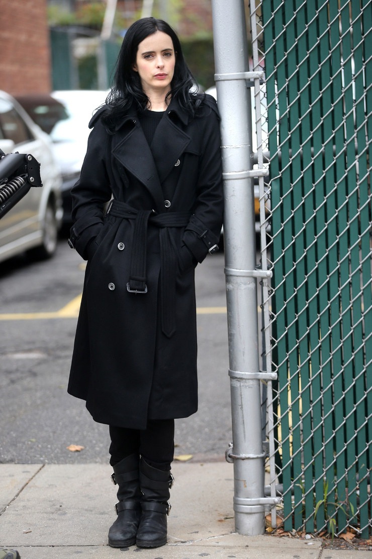 Krysten Ritter - On the set of <b>Jessica</b> <b>Jones</b> in NYC 10/29/2018.