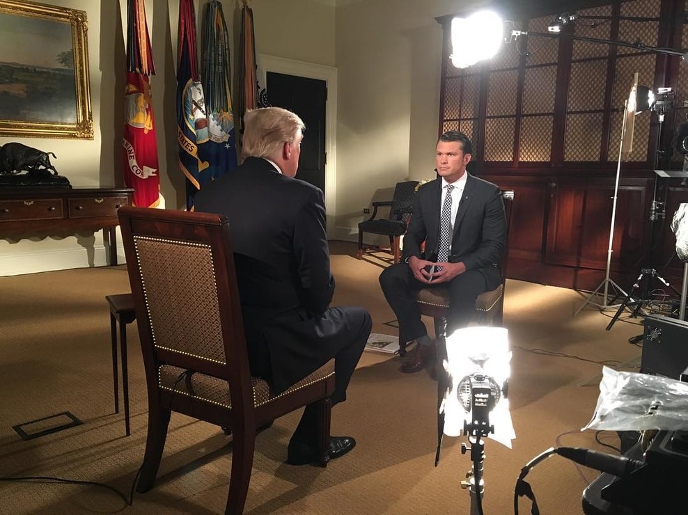 Donald Trump, Pete Hegseth