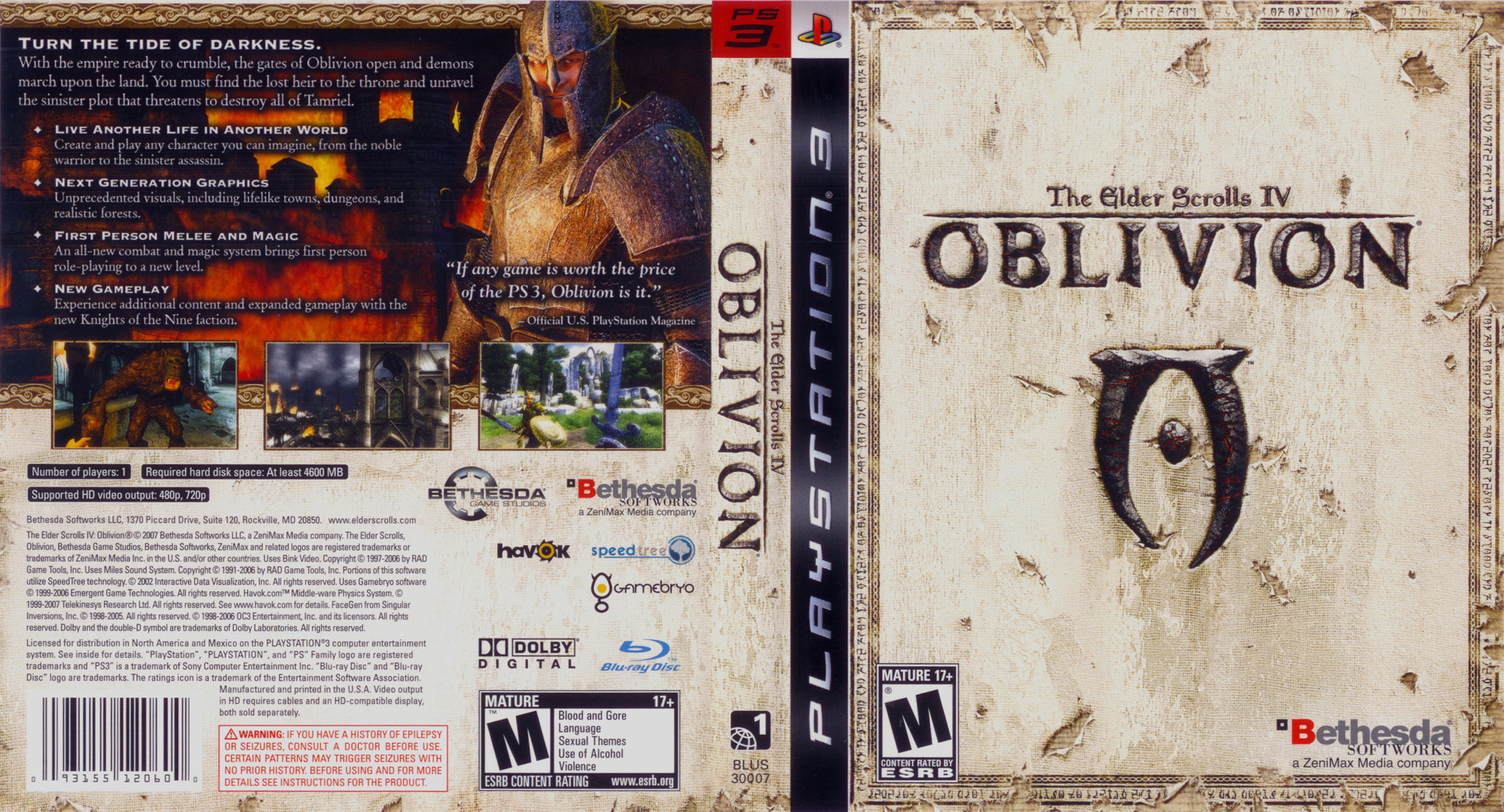 The Elder Scrolls IV: Oblivion