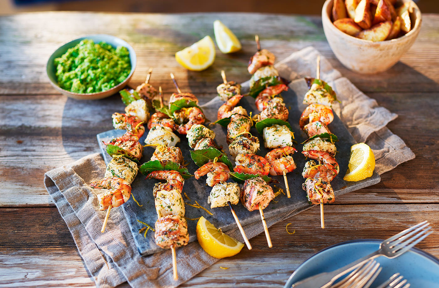 Fish Kebabs