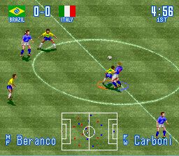 SNES Longplay [261] International Super Star Soccer 