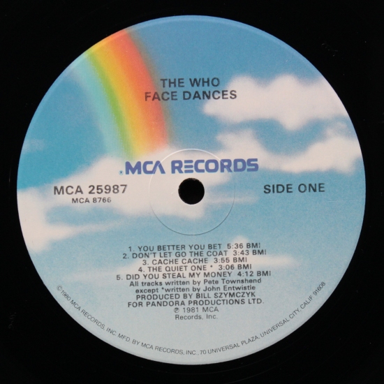 Picture of Face Dances