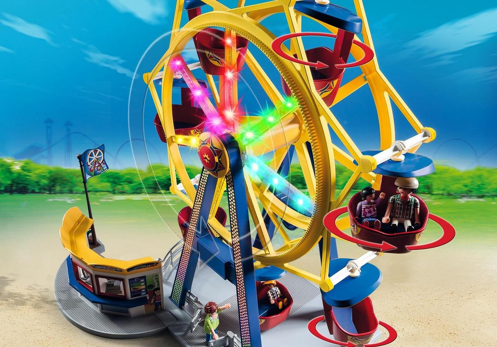 Playmobil Ferris Wheel with Lights