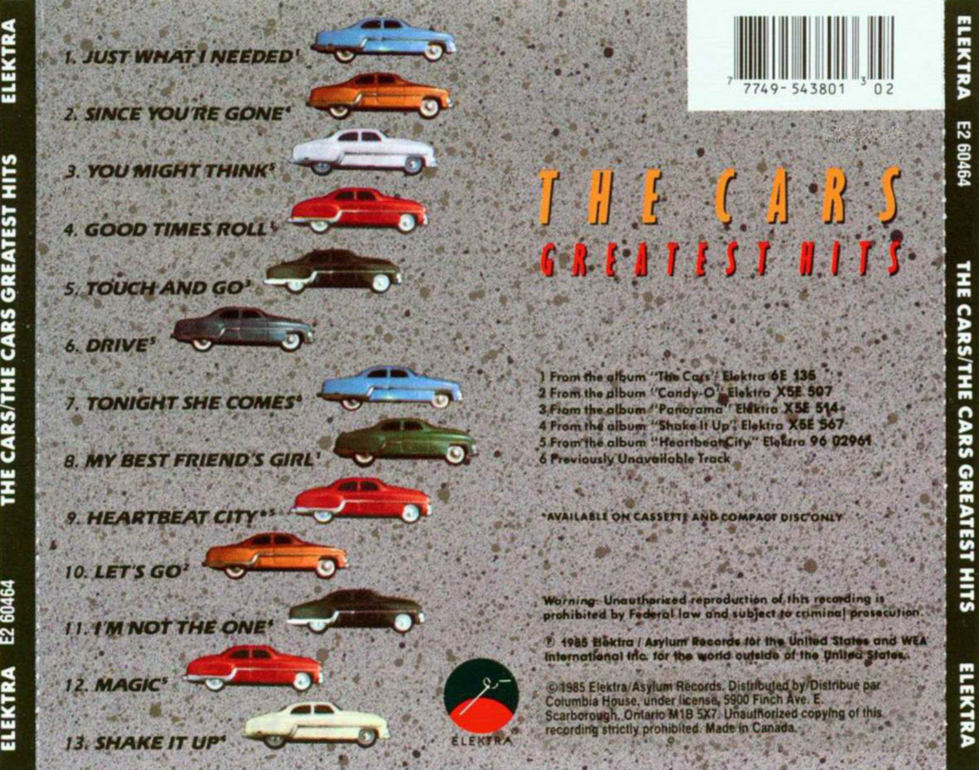 The Cars Greatest Hits