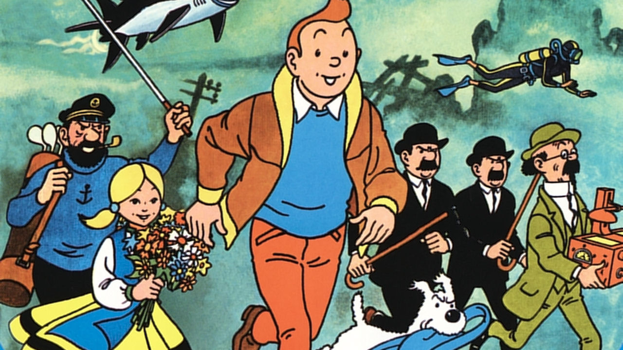 Tintin and the Lake of Sharks