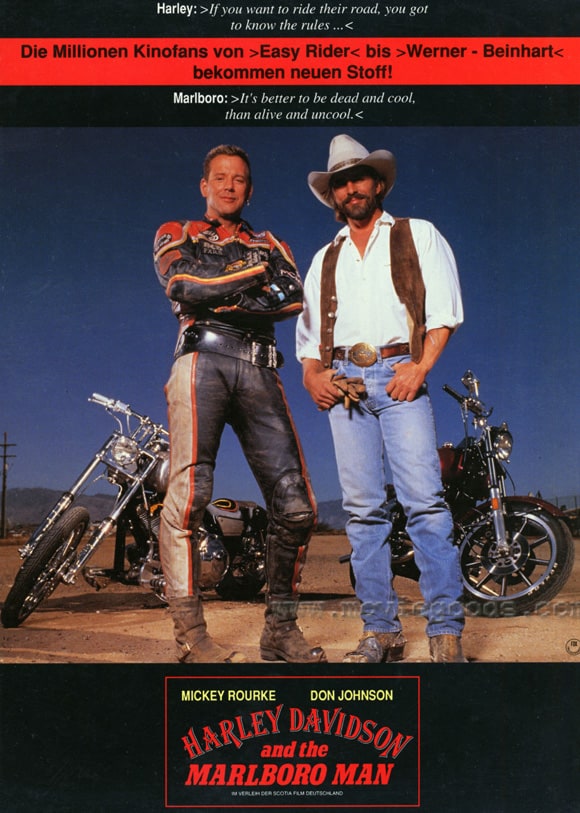 Picture of Harley  Davidson  and the Marlboro  Man  1991 