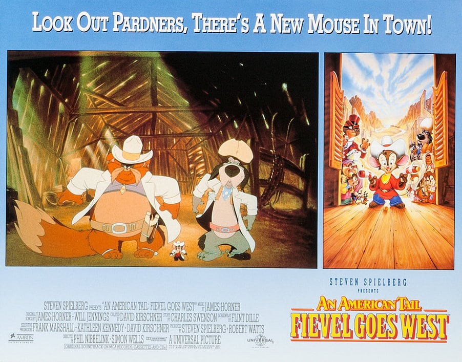 Image Of An American Tail Fievel Goes West   902full An American Tail  Fievel Goes West Poster 