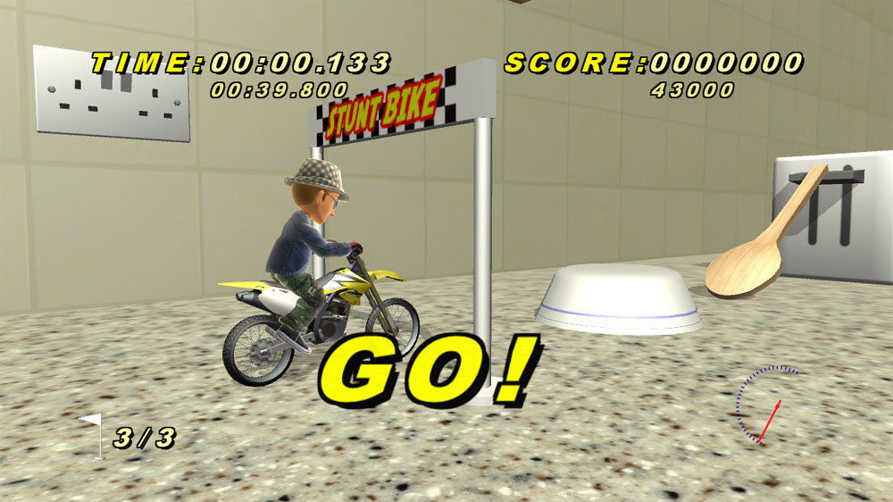 Toy Stunt Bike