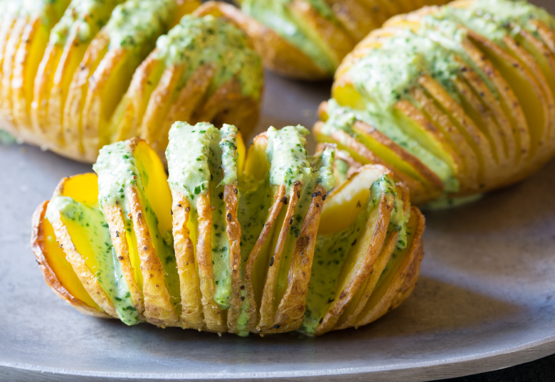Hasselback Potatoes