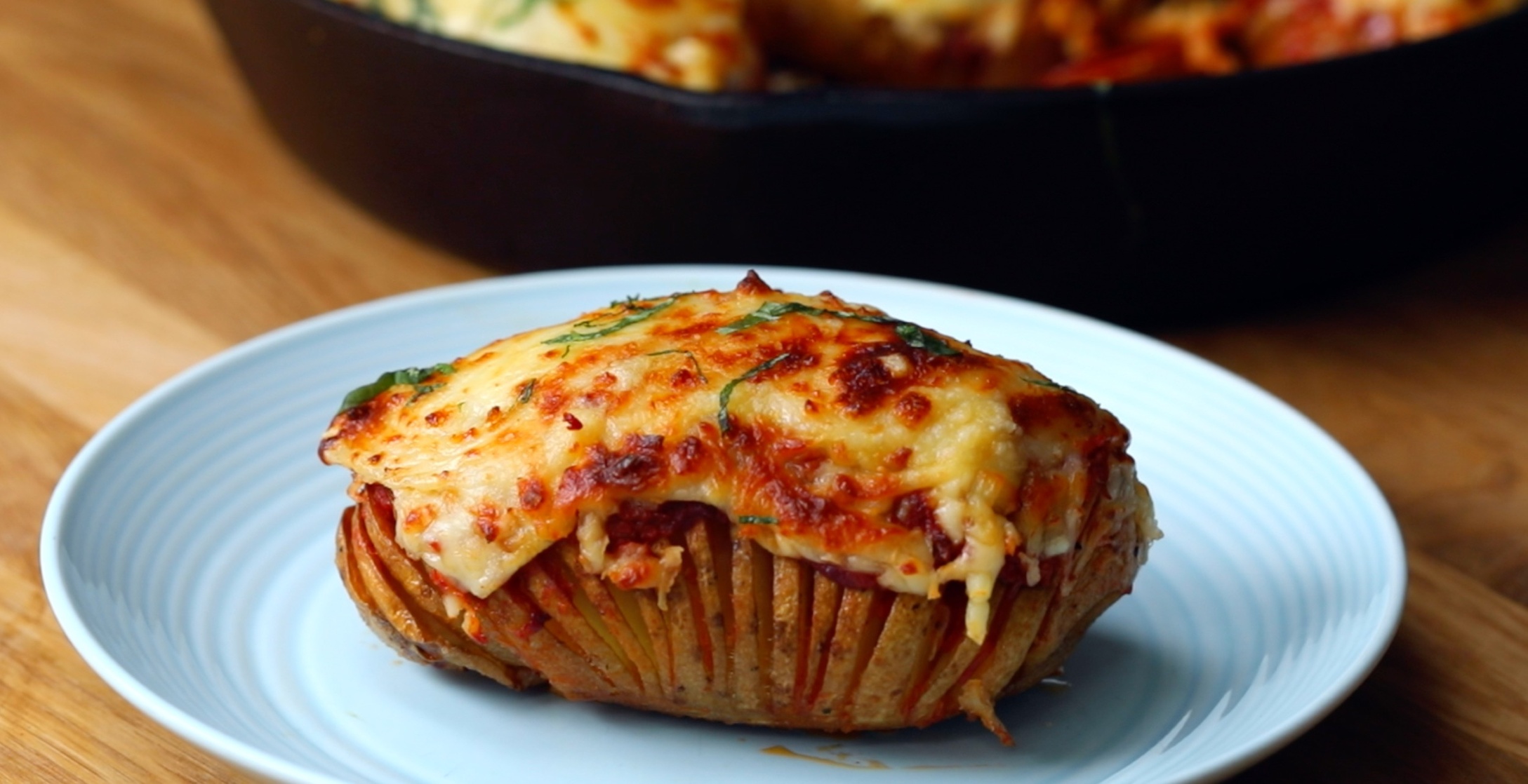Hasselback Potatoes