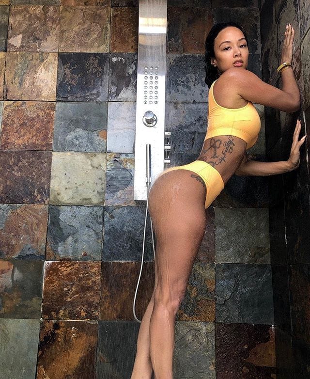 Basketball Wives Star Draya Michele Shuts Down Instagram In Birthday Thong With Balloons