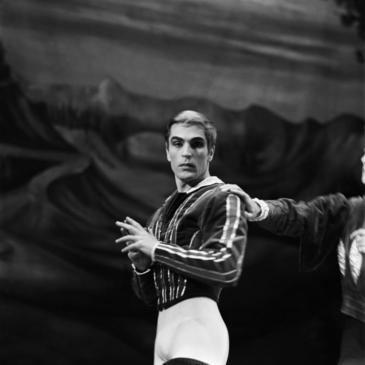 Брун. Нуреев и Брун. Rudolf Nureyev Brun.