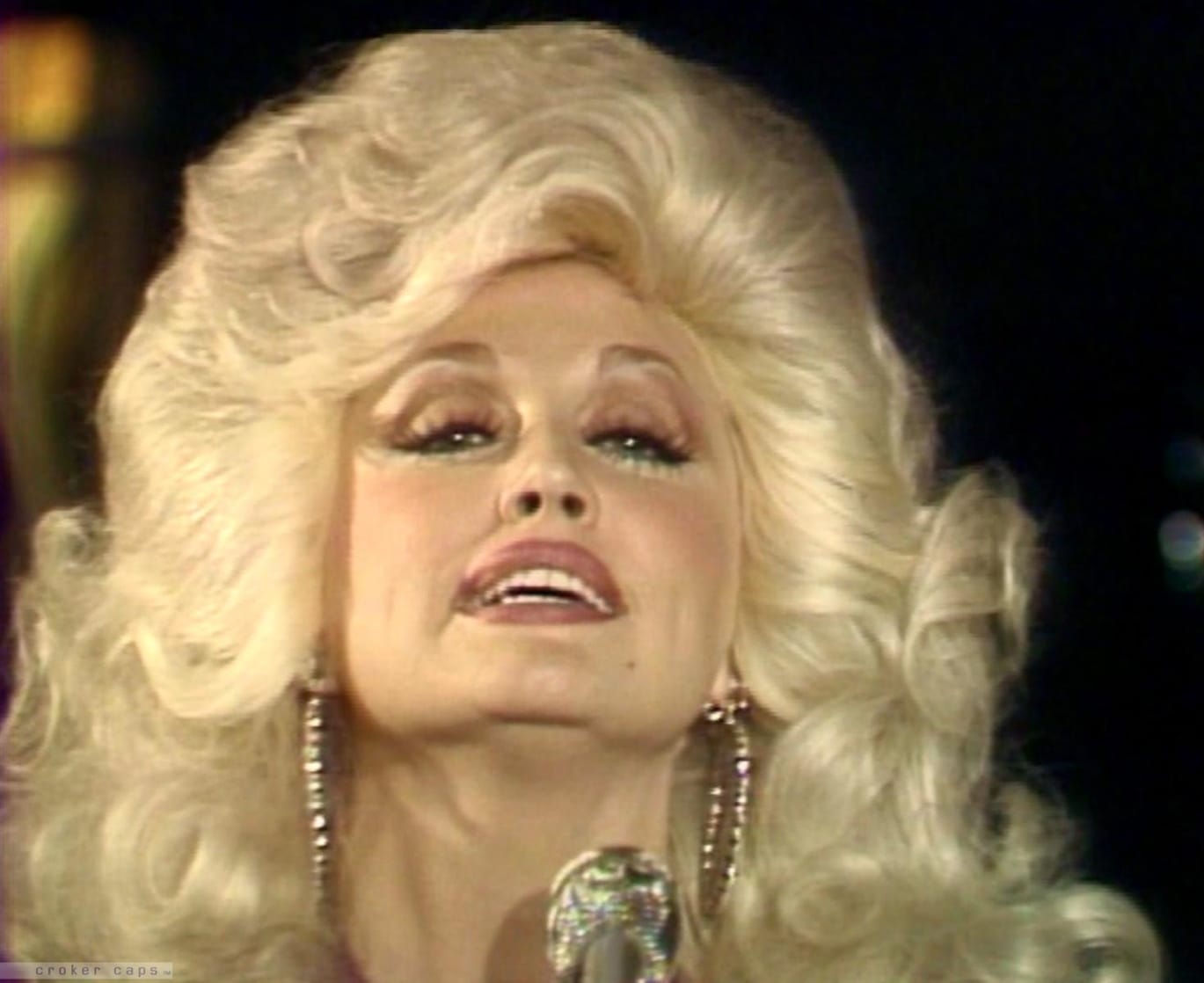 Dolly Parton Side Profile