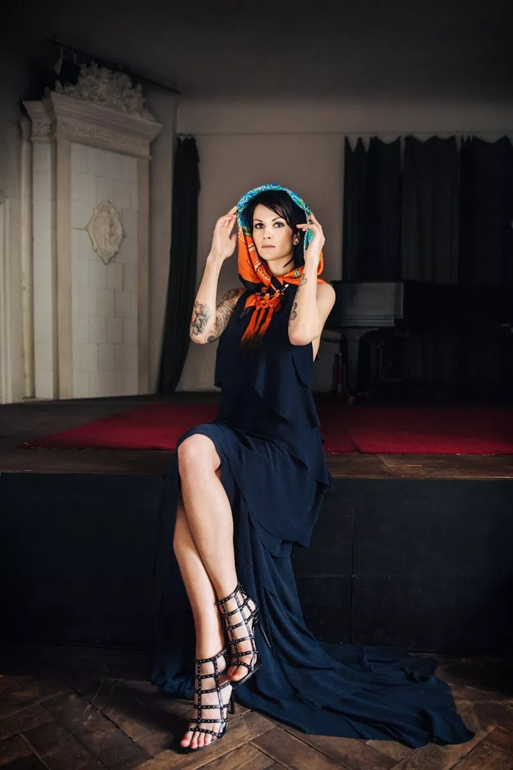 Why is Kristīne Belicka returning to the theater?
