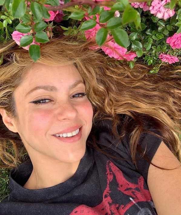 Shakira 2019 Instagram selfie