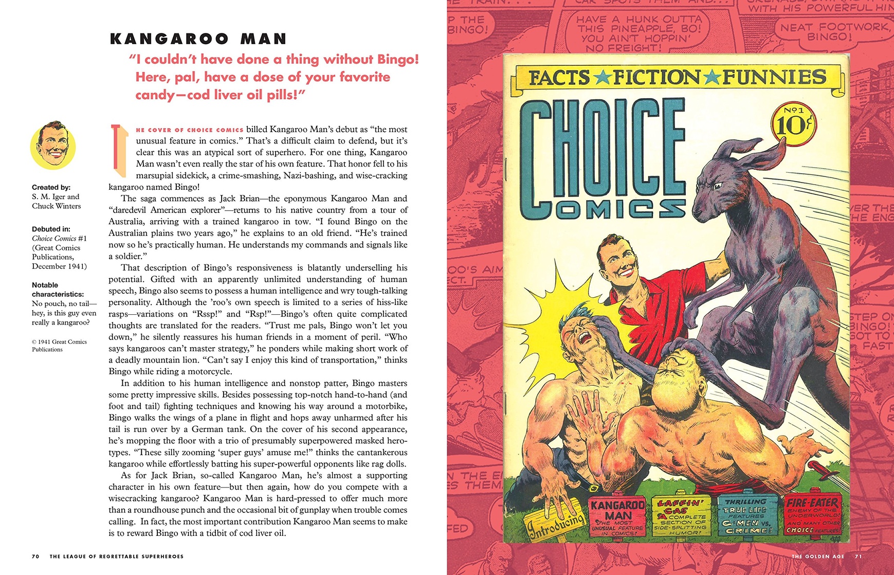 The League of Regrettable Superheroes: Half-Baked Heroes from Comic Book History