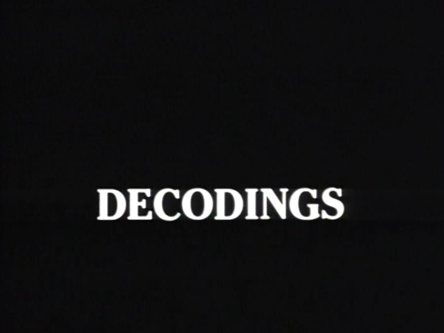 Decodings