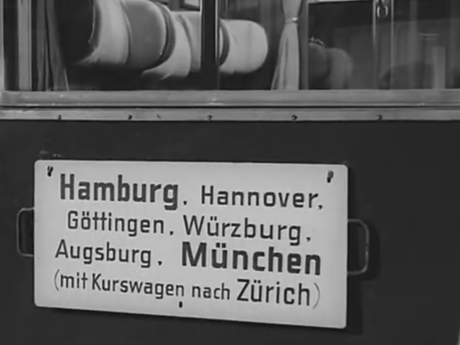Kurswagen nach Zürich