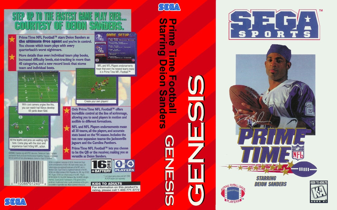 World Series Baseball Starring Deion Sanders (Sega Genesis 32X)