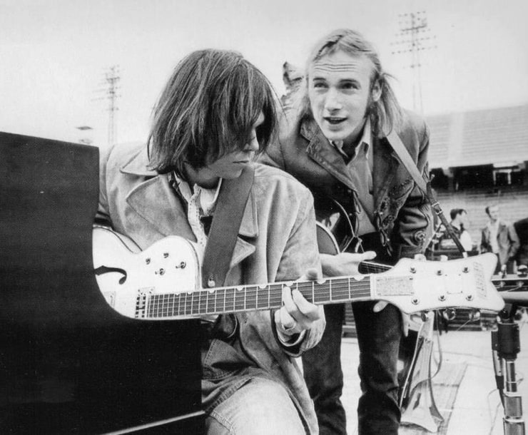 Neil Young and Stephen Stills