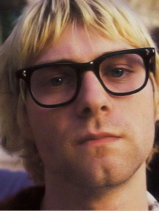 Picture of Kurt Cobain.