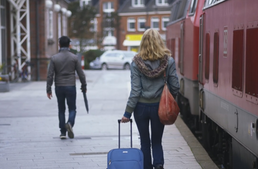 Sievers und die Frau im Zug