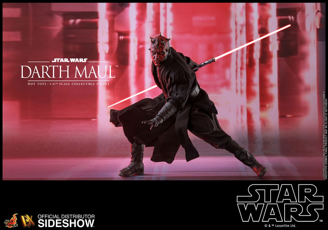 Sideshow Star Wars Episode I The Phantom Menace Darth Maul: Duel on Naboo 1/6 Scale Figure