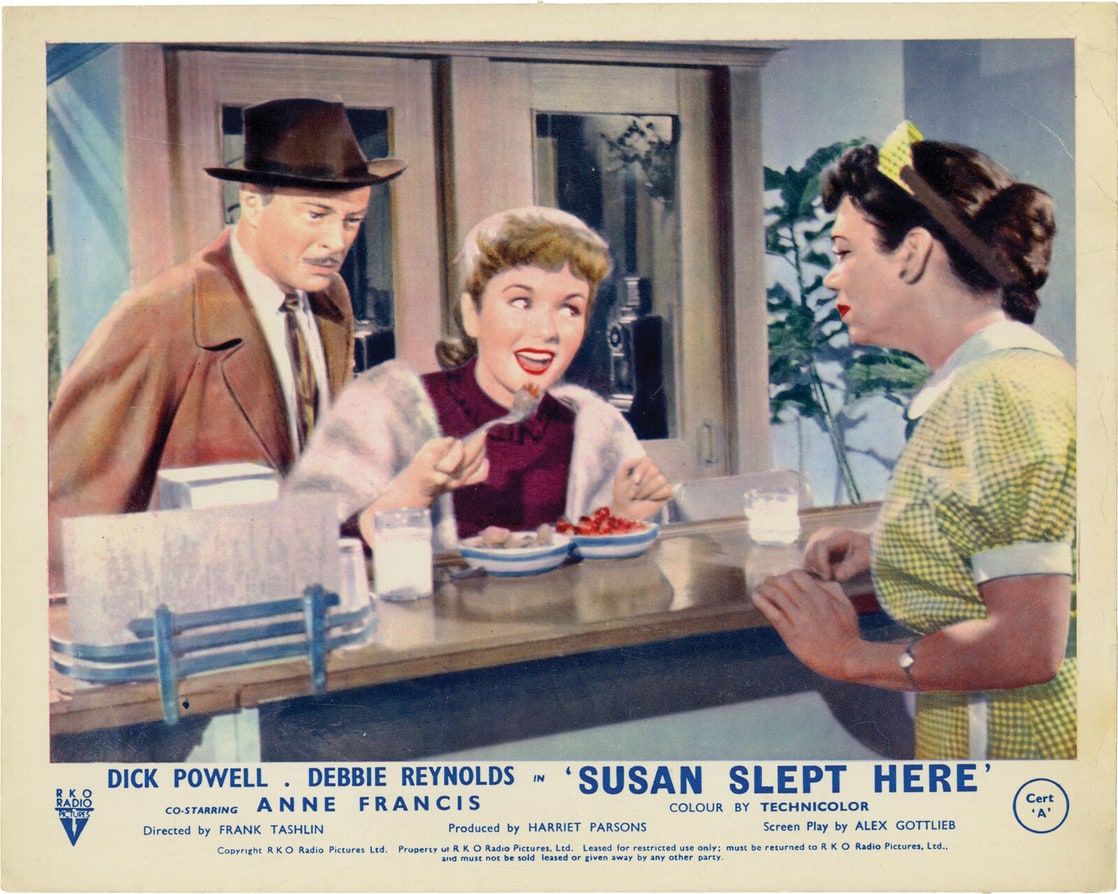 Susan Slept Here                                  (1954)