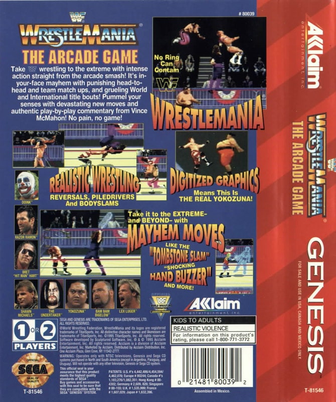 download wrestlemania arcade game