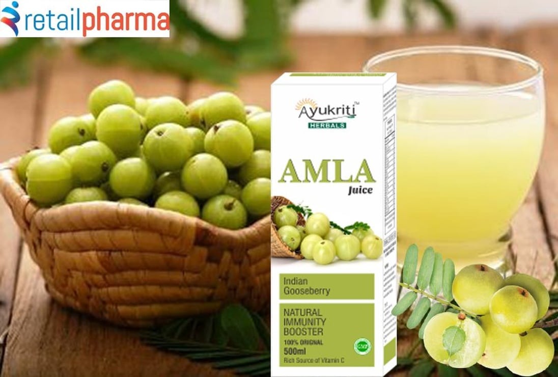 Ayukriti Herbals Amla Juice Immunity Booster 500ml