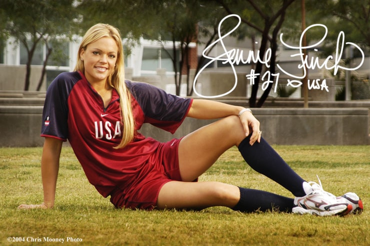 Picture of Jennie Finch.