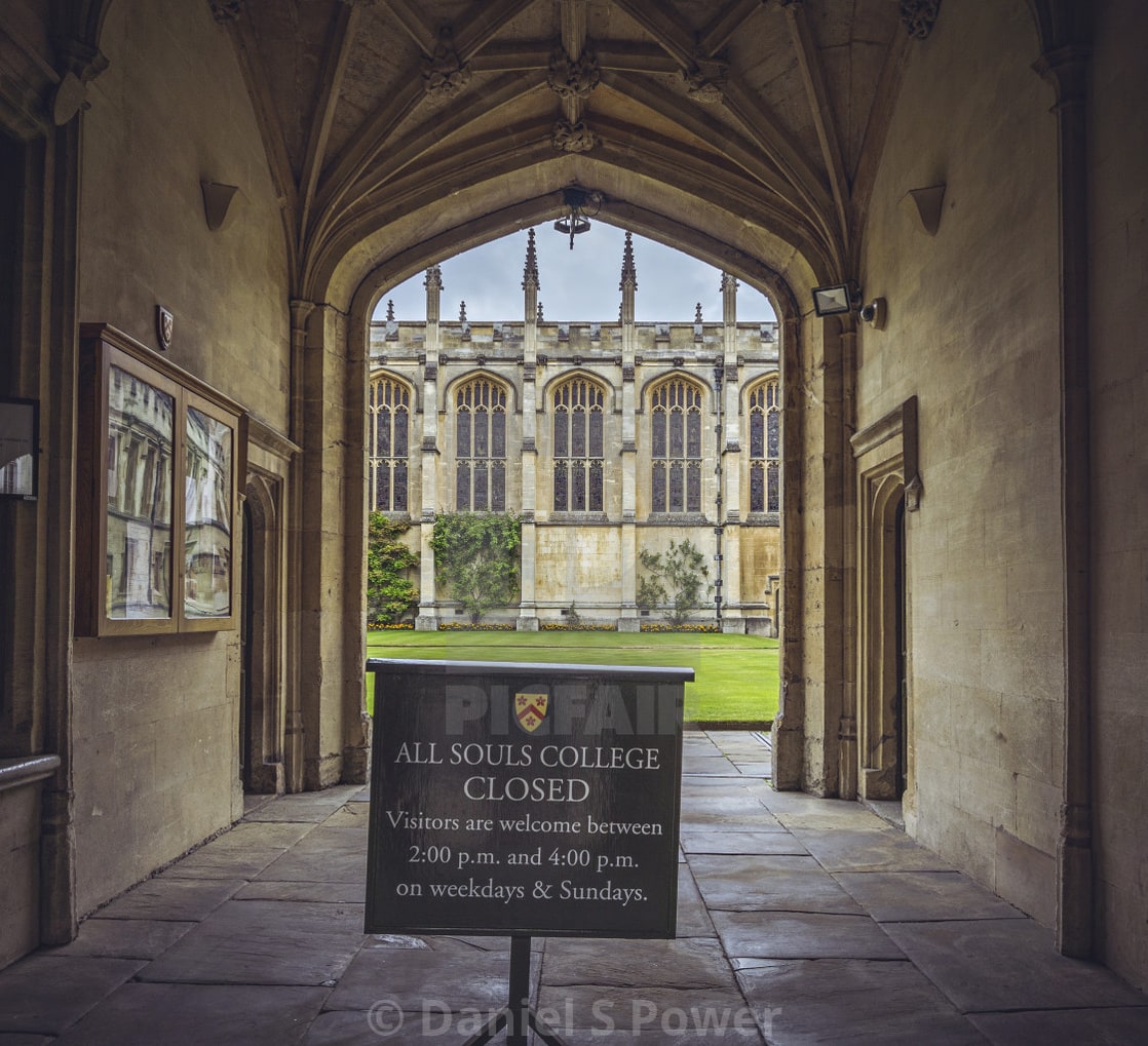 All Souls College, Oxford