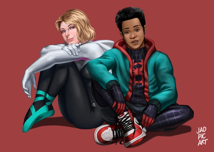 Although Miles and Gwen had... 