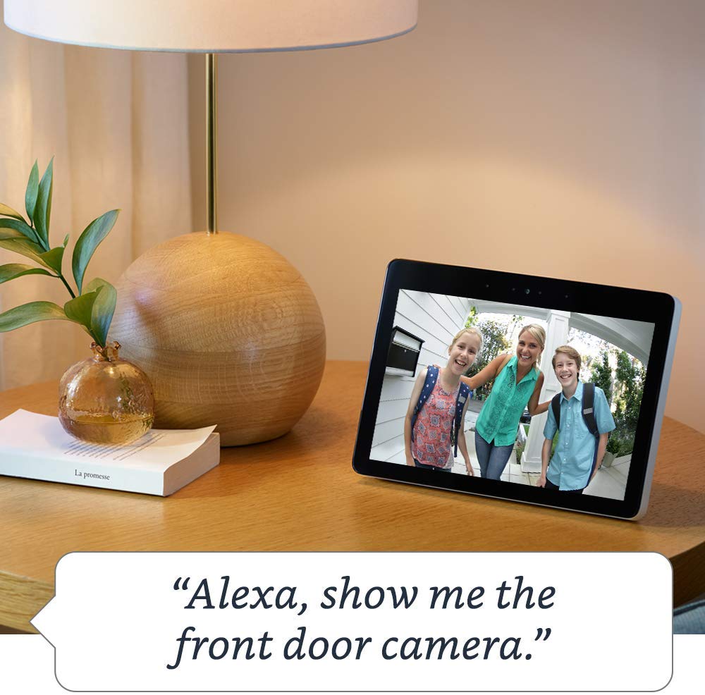 Echo Show (2nd Gen) – Premium sound and a vibrant 10.1” HD screen - Charcoal