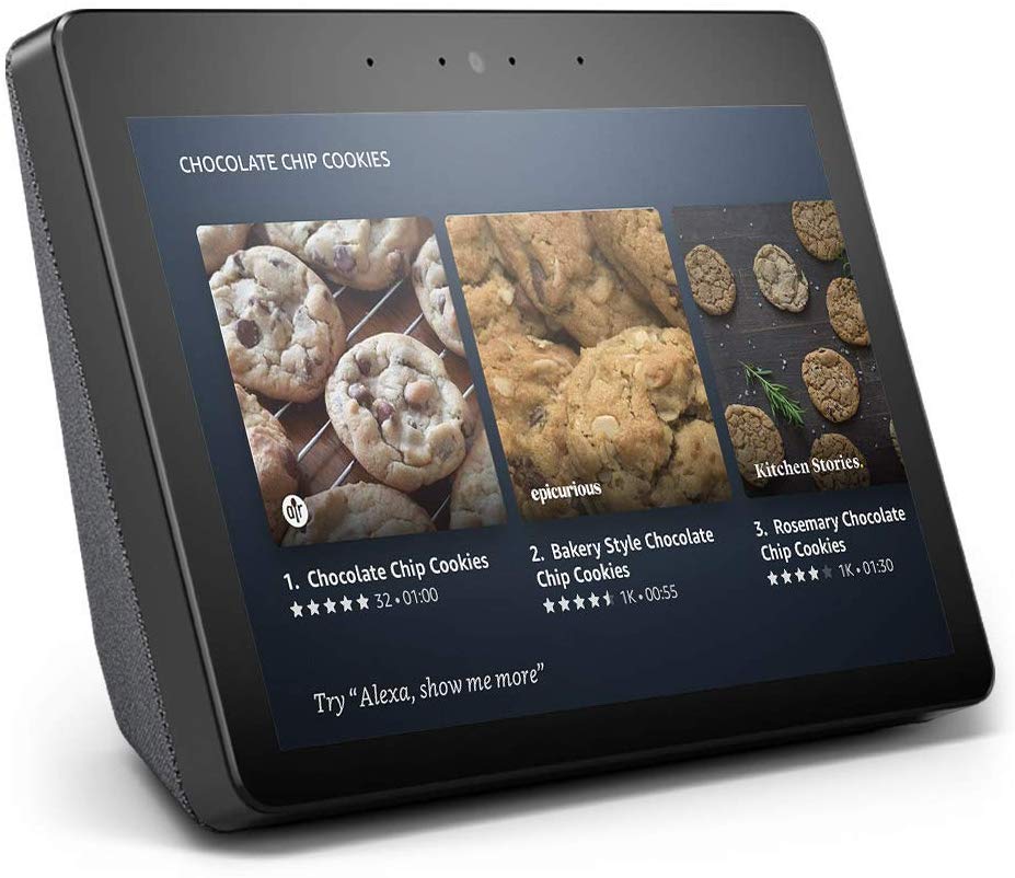 Echo Show (2nd Gen) – Premium sound and a vibrant 10.1” HD screen - Charcoal