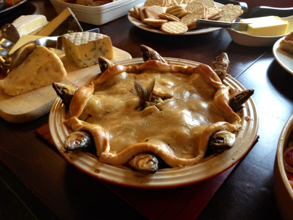 Stargazy pie национальное блюдо