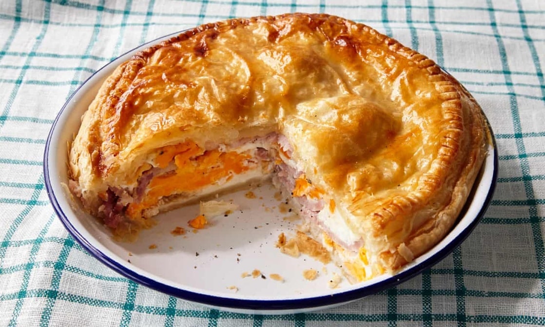 Egg and Bacon Pie