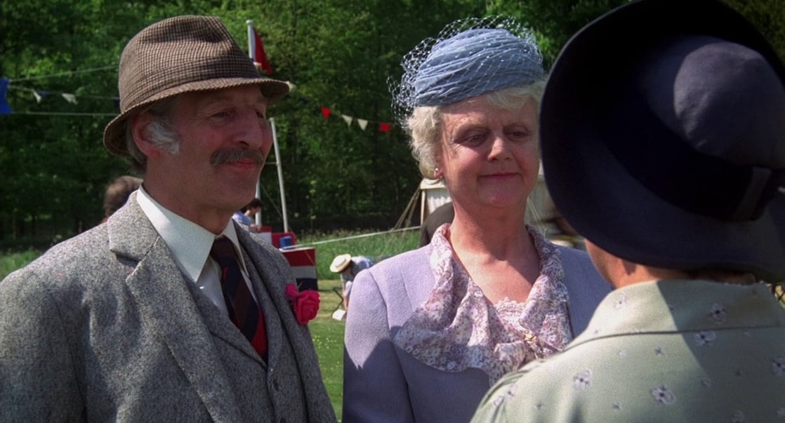 Erik Dodson and Angela Lansbury