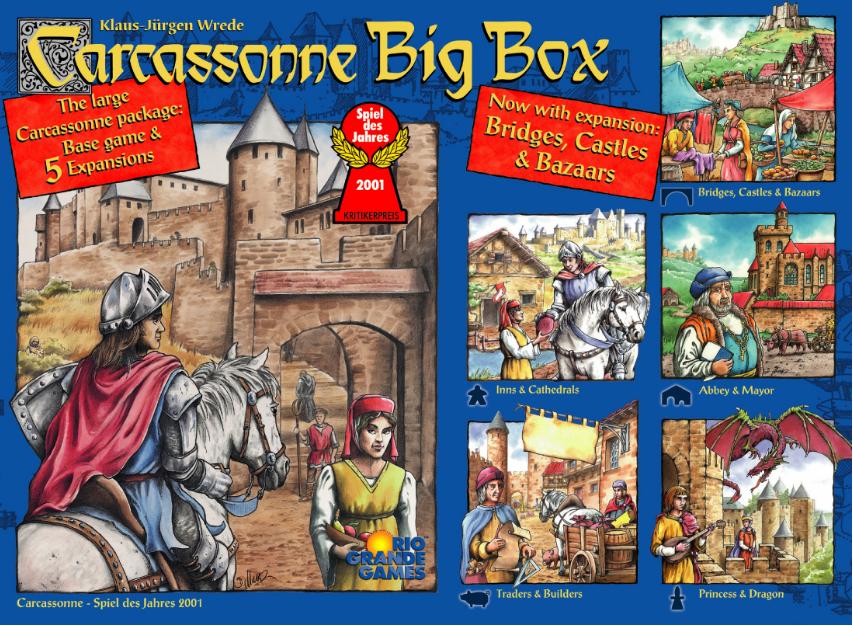 Carcassonne Big Box #3