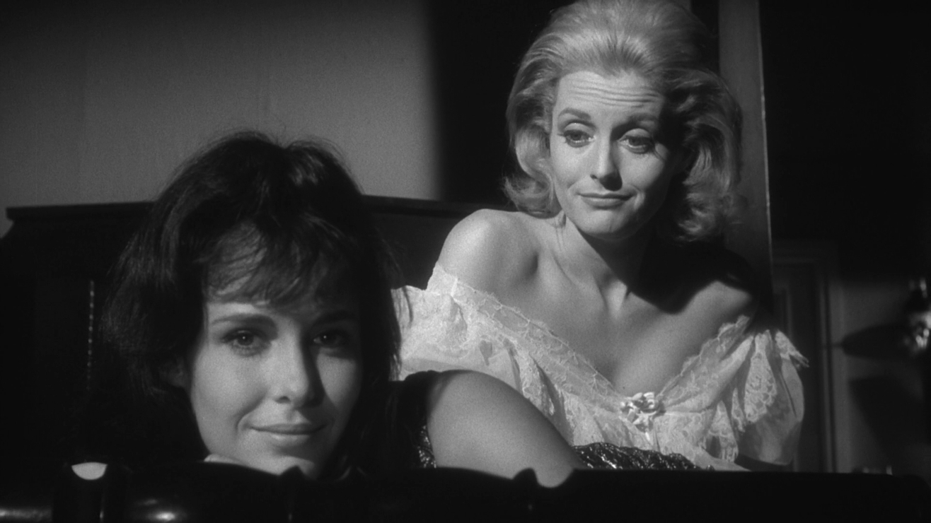 Marie Devereux and Constance Towers