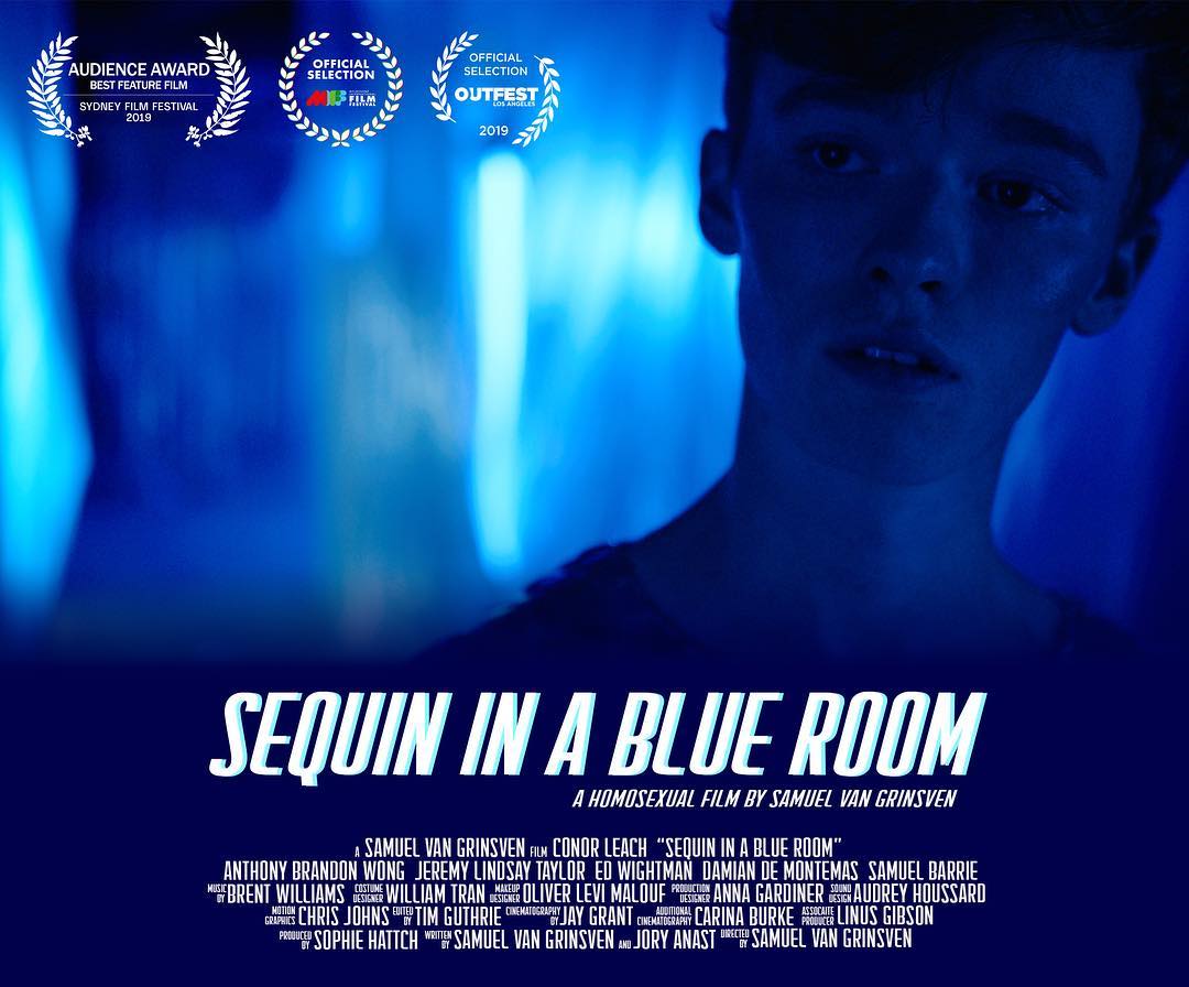 Sequin in a Blue Room