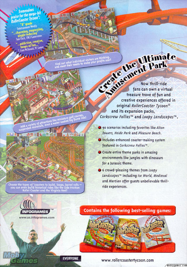 RollerCoaster Tycoon Gold Edition picture
