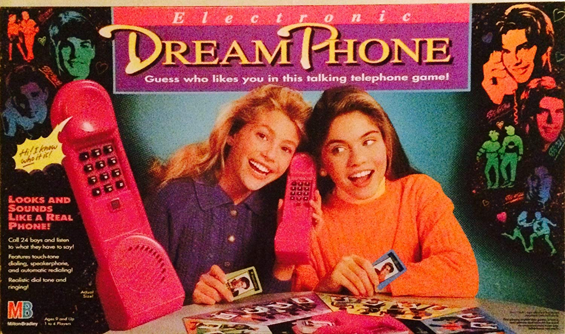 Electronic Dream Phone Game by Milton Bradley