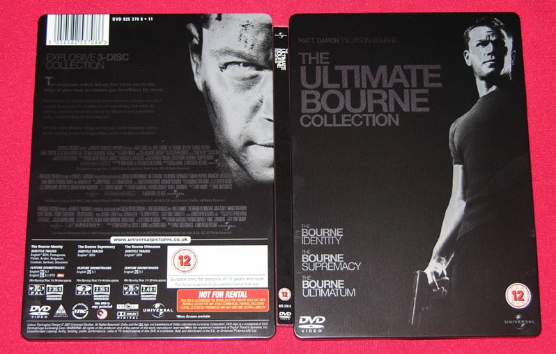 The Ultimate Bourne Collection Steel box set [2007] [DVD]